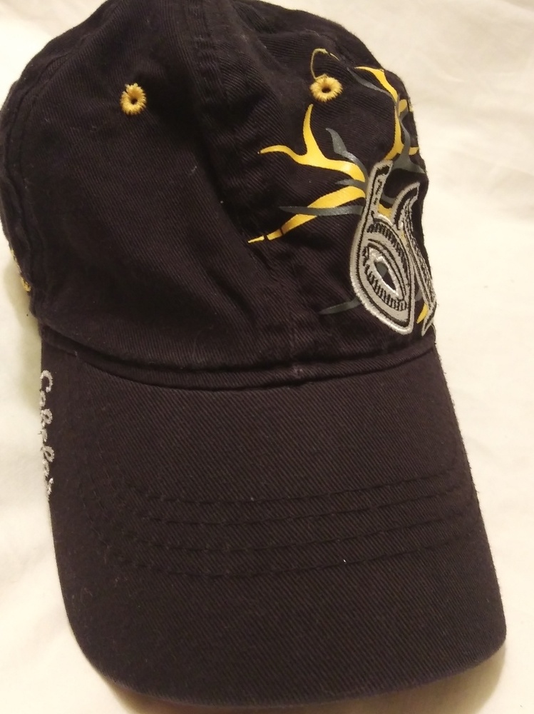 Cabelas Youth Black Velcro Back Hat